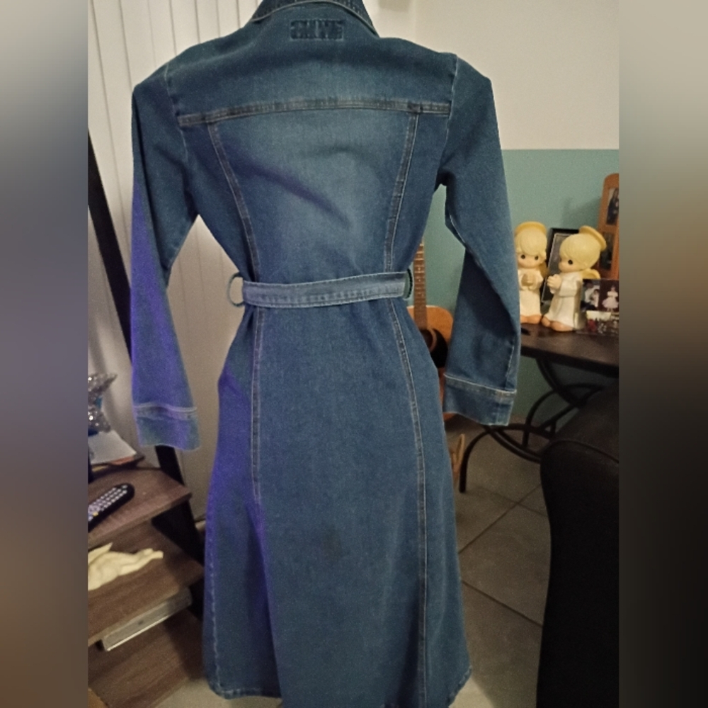 Younique Original Denim Dress Size Small - Picture 3 of 6